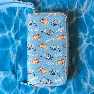 New Bluey Wristlet Wallet